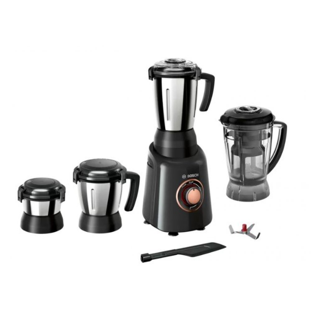 Bosch Juicer Mixer Grinder | TrueMixx 750 W - MGM6644BIN  (Tibros Steel & Copper Water Bottle worth Rs.1070 FREE)